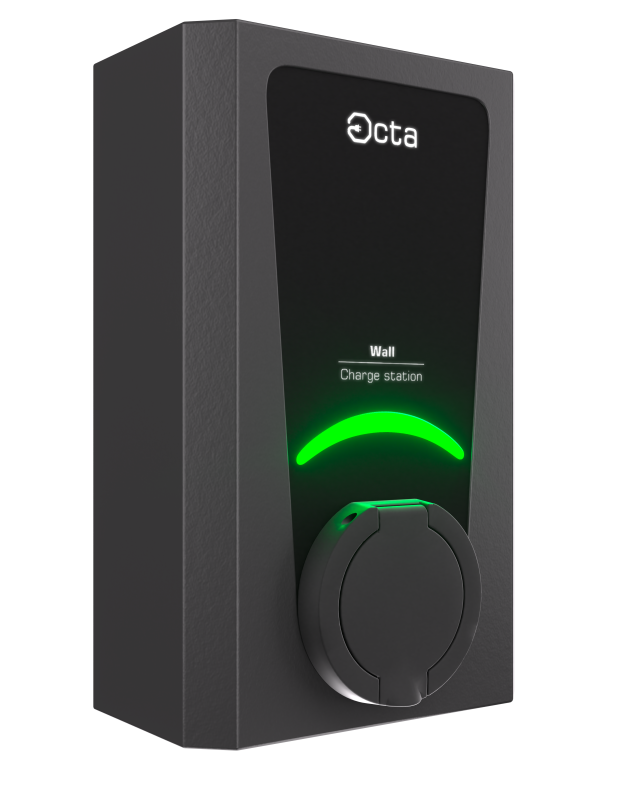Однопортова зарядна станція OCTA WALL